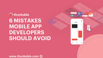 6 mistakes mobile app developers should avoid blog title card thunkable
